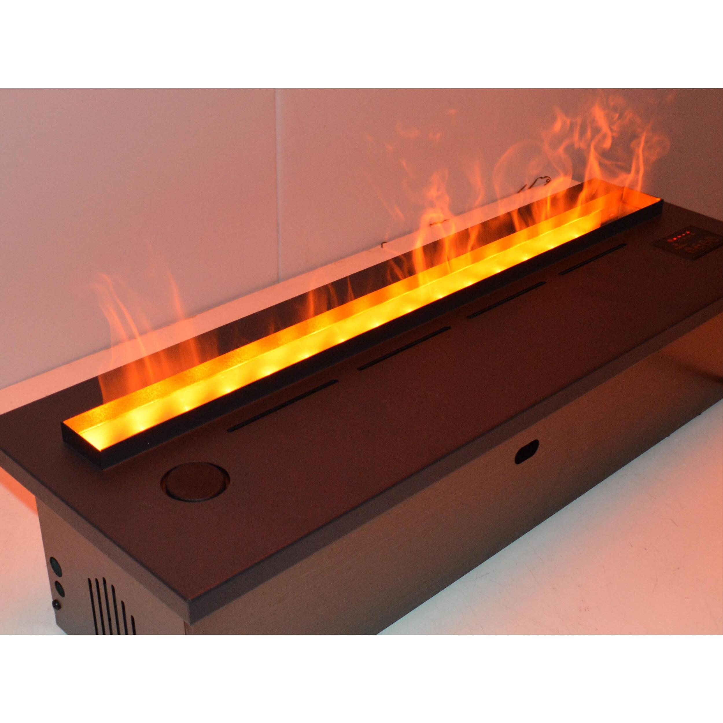 Cheminée décorative avec flammes artificielles