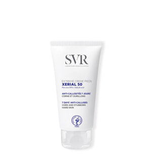 Xerial 50 - Crème Pieds Anti-callosités 7 jours, Corne et Durillons 50 ml