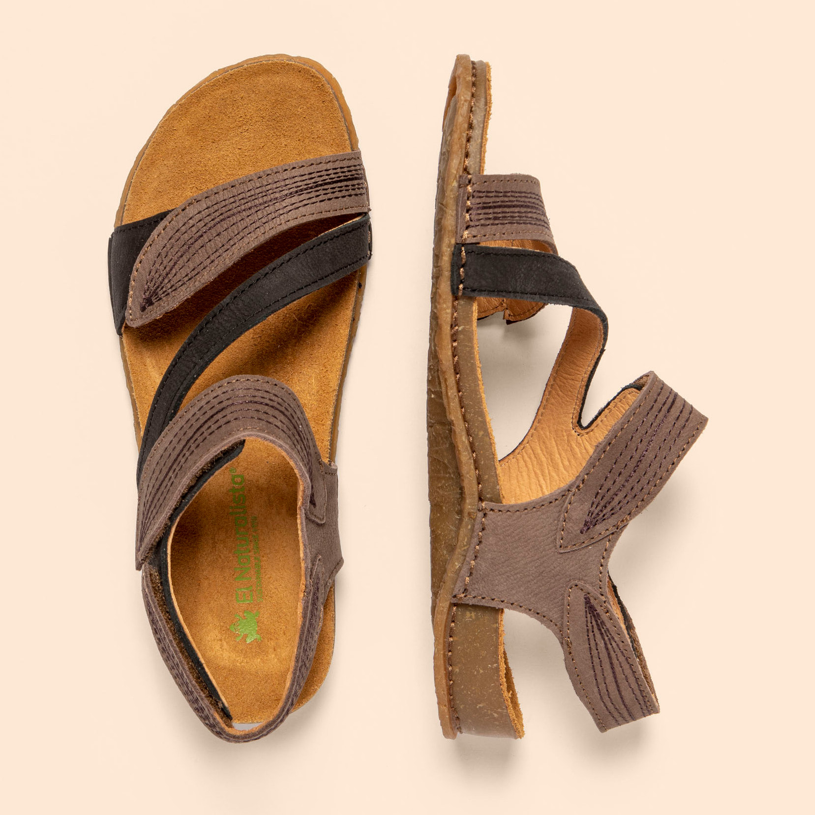 Sandalias N5810S PLEASANT BLACK-PLUME/ PANGLAO color Black-plume