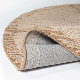 Tapis en laine rond HARRIS MODULA