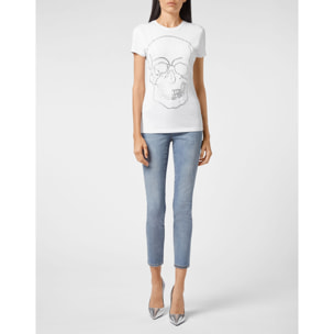 PHILIPP PLEIN Camiseta de cuello redondo SKULL