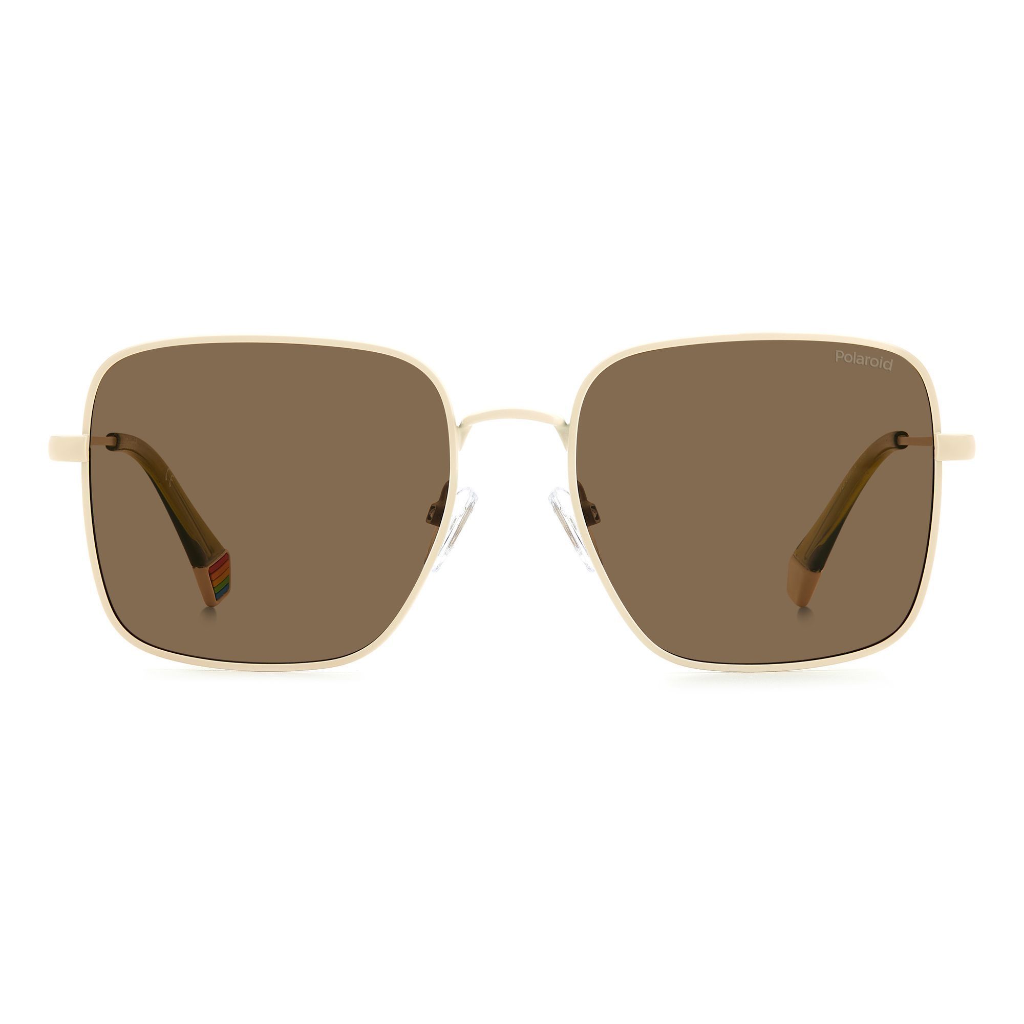 Polaroid - lunettes de soleil - blanc cassé - Couleur des verres : bronze - UV : cat. 4