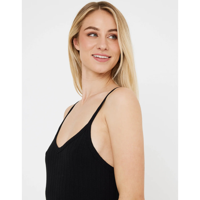 Vestido Midi Tirantes Negro - Efua