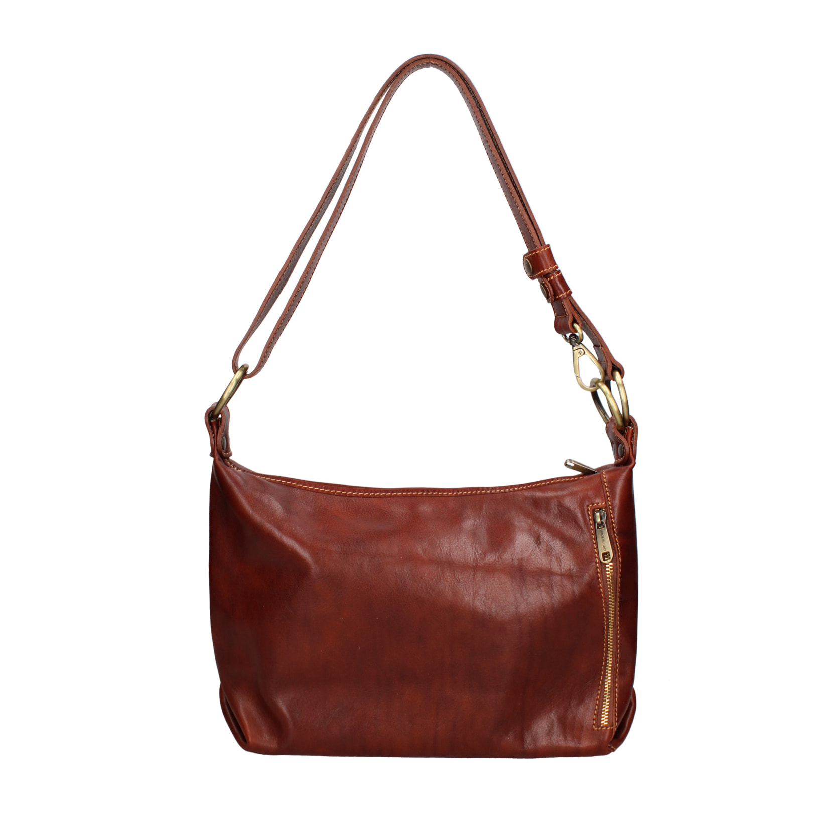 Borsa a spalla  da donna In Vera pelle Made in Italy 38x23x10 cm