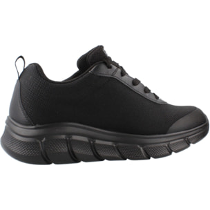 Sneakers De  Hombre Bobs B Flex - Rainy Edge Negro