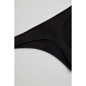 Perizoma basico in cotone nero