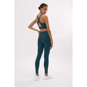 Leggings sportivi donna Blu
