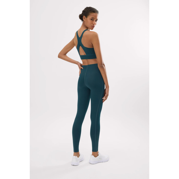 Leggings sportivi donna Blu
