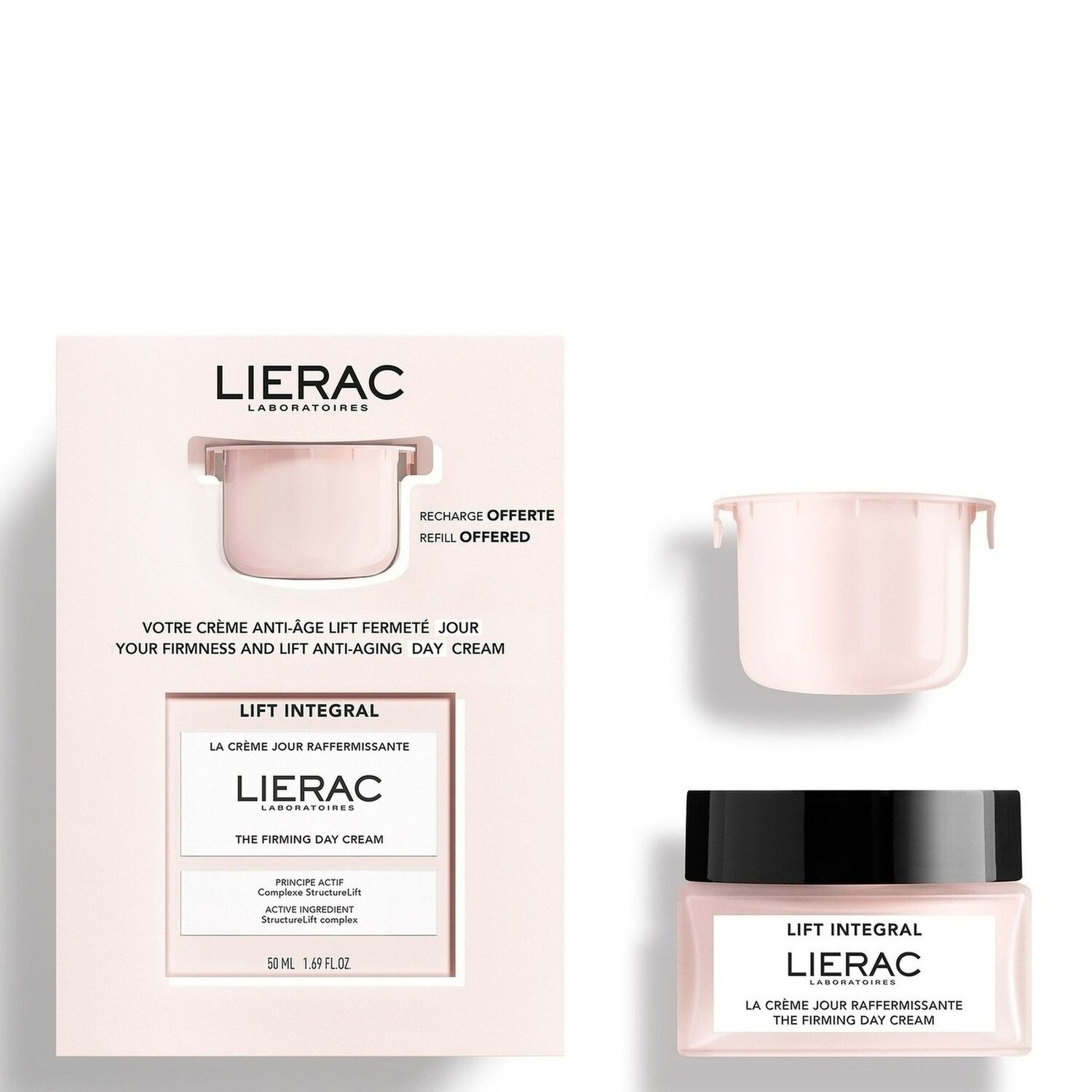 Lift Intégral - Coffret Crème Jour Raffermissante 50ml + recharge 50ml