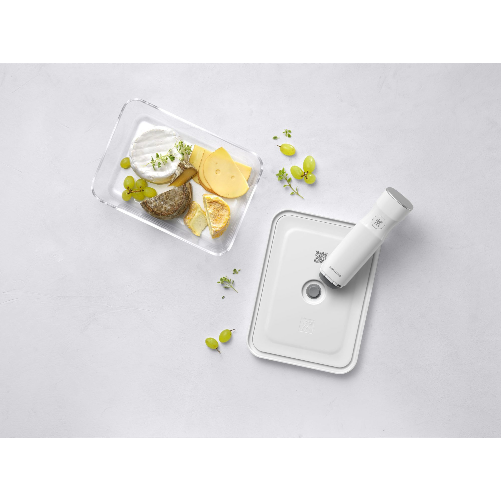 Boîte sous vide - réfrigérateur - verre - rectangulaire ZWILLING® FRESH & SAVE