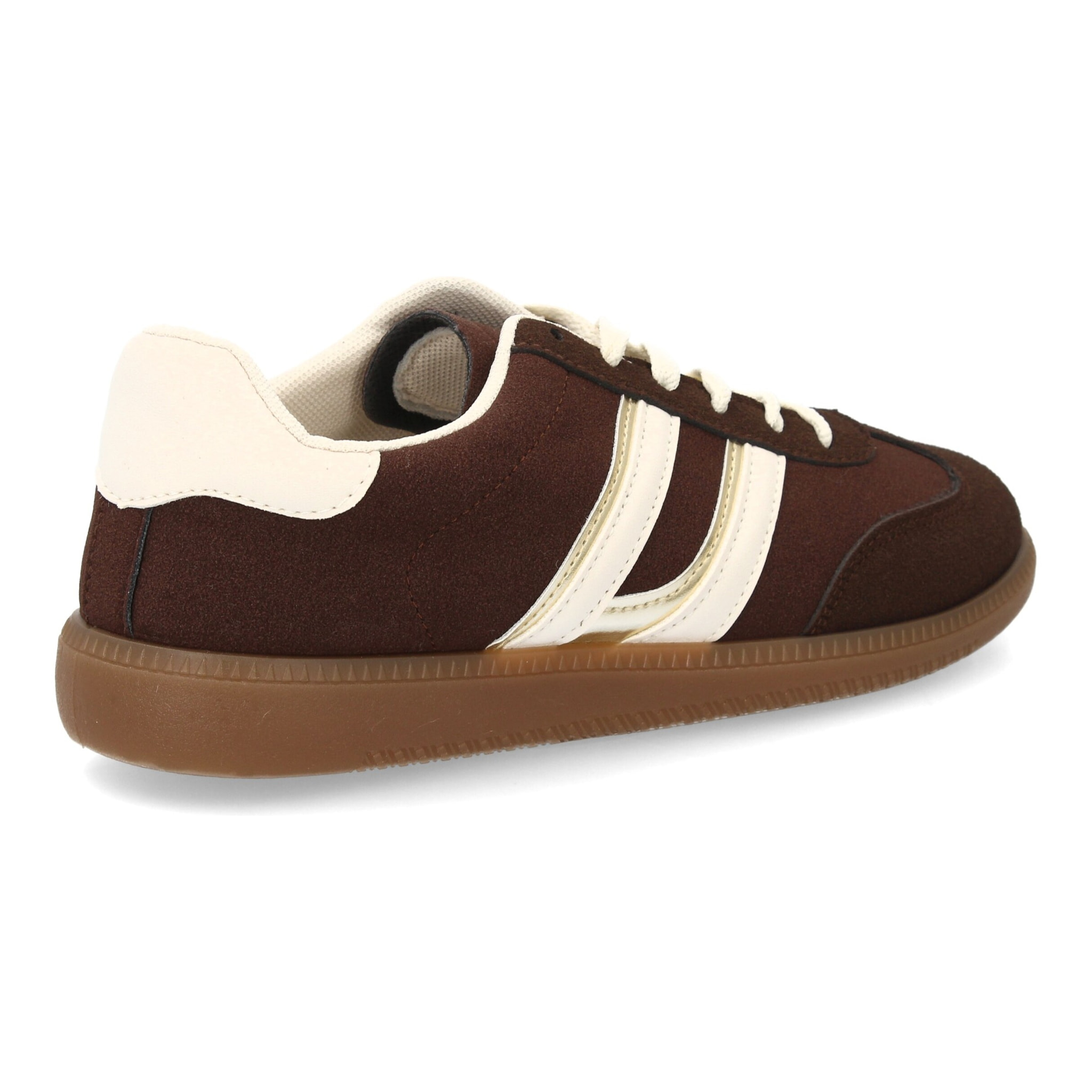 Zapatillas deportivas mujer casual efecto ante con cordones