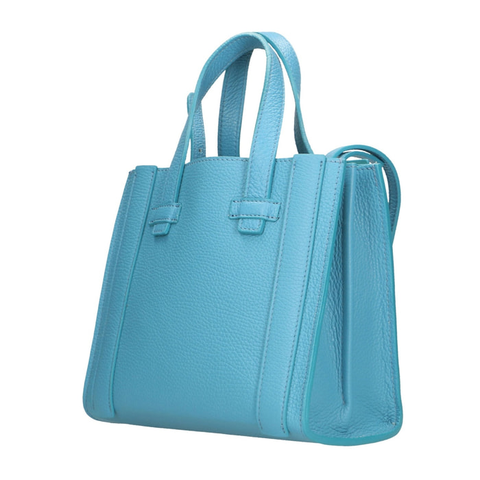 Borsa a mano da donna - Modello Celestia Nova - Vera pelle - 23.0 x 20.0 x 13.0 cm