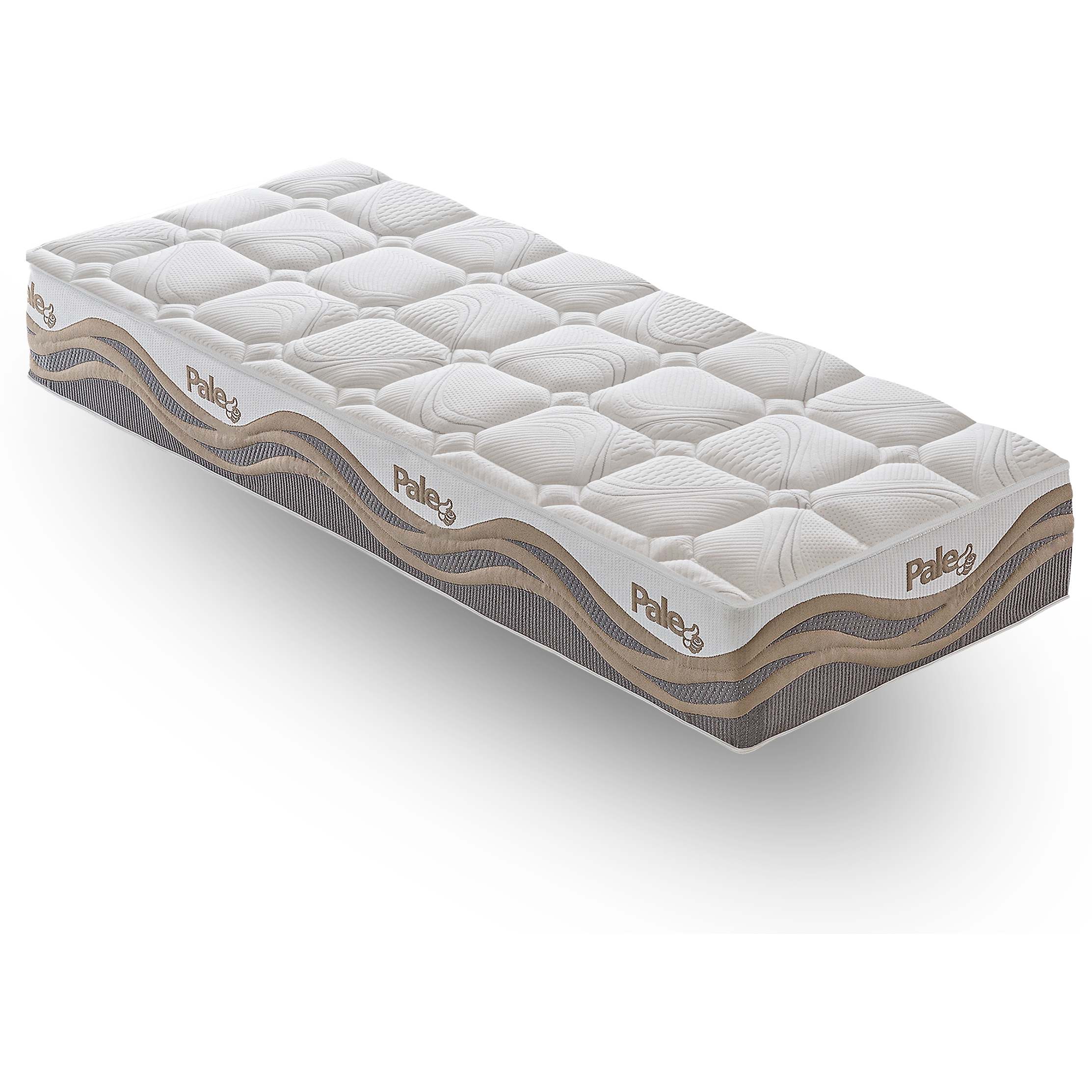 Materasso 90x190 800 Molle Insacchettate e Memory Foam - Memory Foam 5 cm