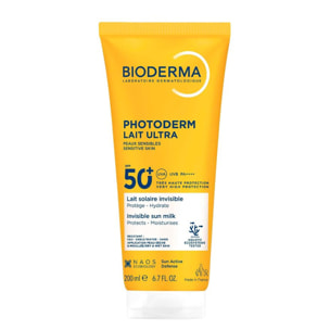 Photoderm - Lait Hydratant Ultra - Peaux Sensibles - SPF50+ 200 ml