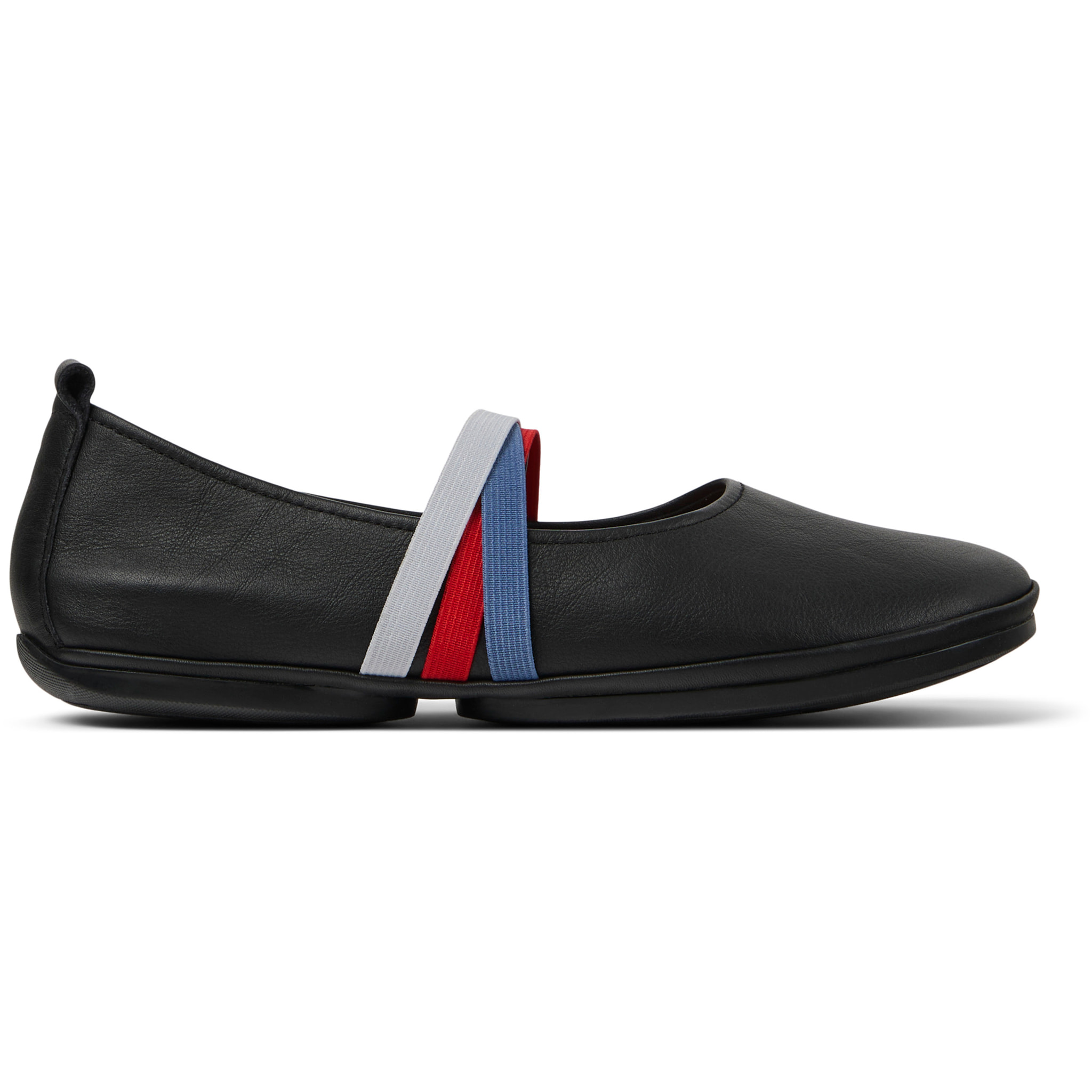 Ballerini - CAMPER Right Nina Twins - Nero - Pelle liscia