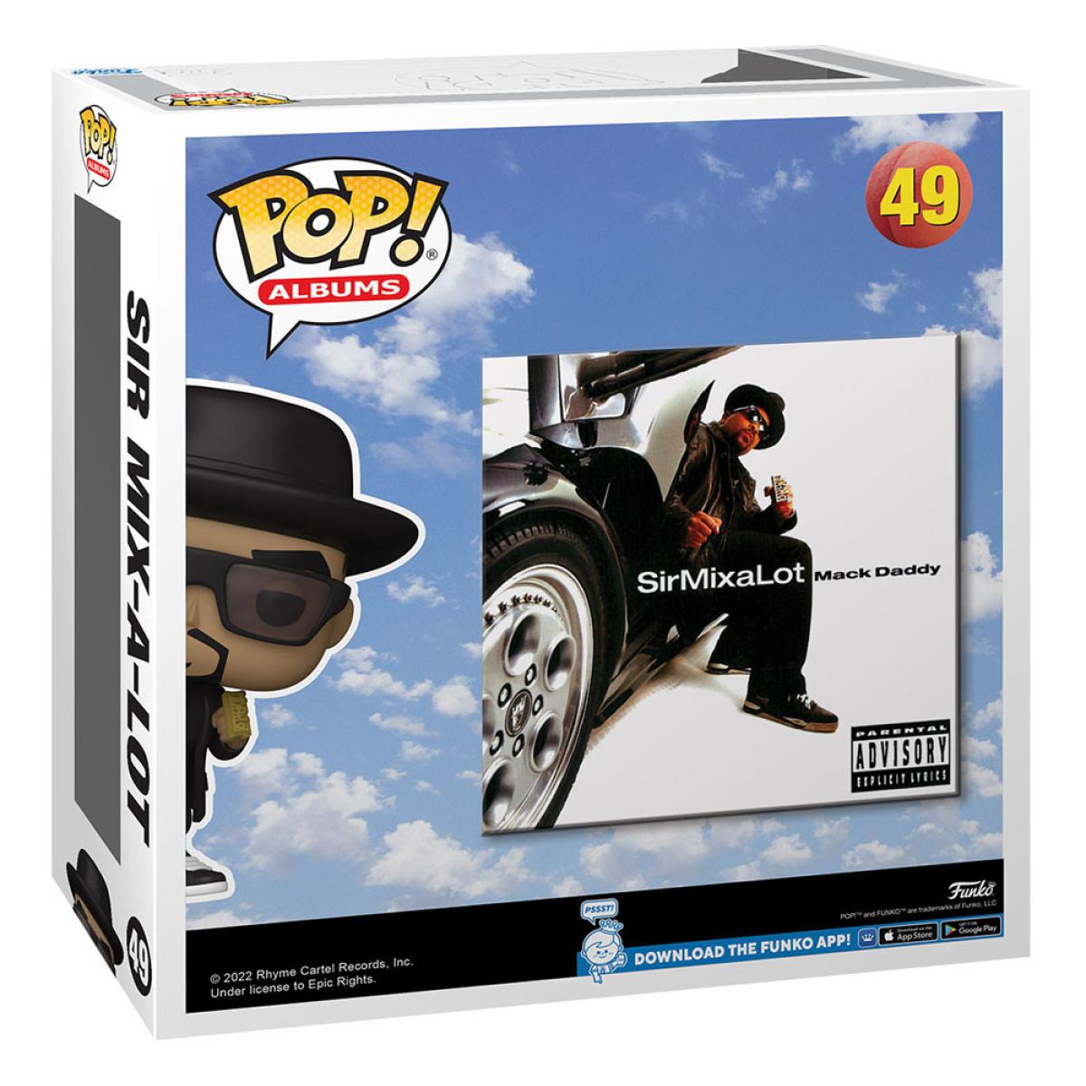 Sir Mix-A-Lot Funko Pop! Album Vinile Figura Mack Daddy 9 Cm