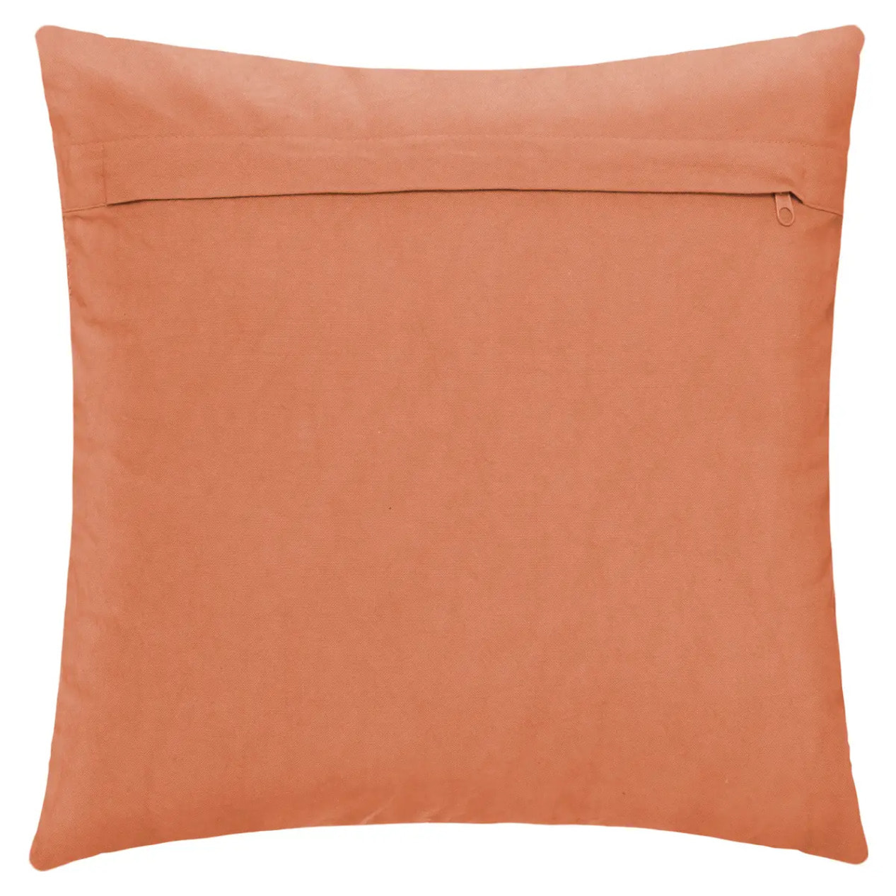 Coussin "Inca" rose terracotta 40x40cm