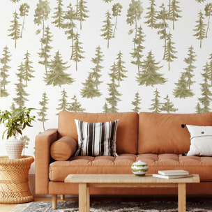 Carta da Parati Pini Verdi