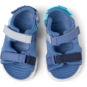 Sandalias - CAMPER Oruga Sandal Twins - Azul - Textil técnico