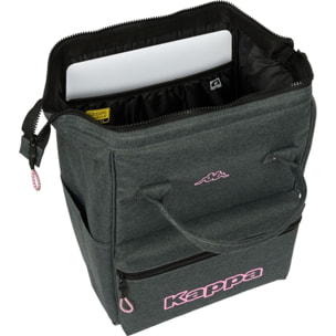 Mochila con asas para portatil 13" kappa "silver pink"