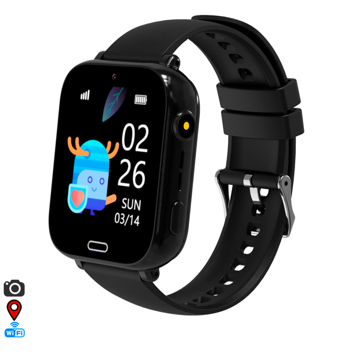 Smartwatch A10 4G, WIFI, LBS. Localizzazione speciale per bambini, con fotocamera, funzione di tracciamento, recinzione virtuale, chiamate SOS e videochiamata.