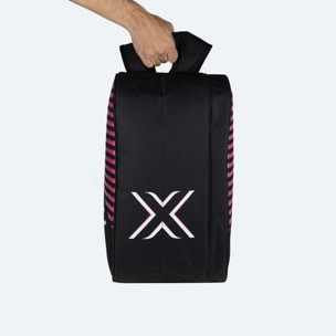 MUNICH Mochila Deportiva con Compartimento para Pala Negra y Fucsia training backpack club