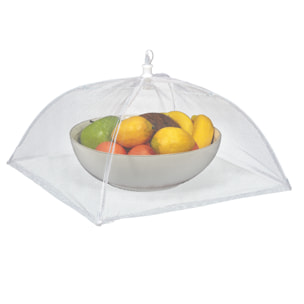 Cloche Moustiquaire - JE CHERCHE UNE IDEE - Pratique - Rétractable - Blanc
