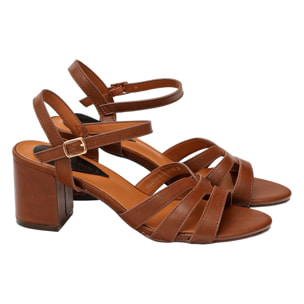 Sandali cinturino regolabile- tacco 7,0 cm