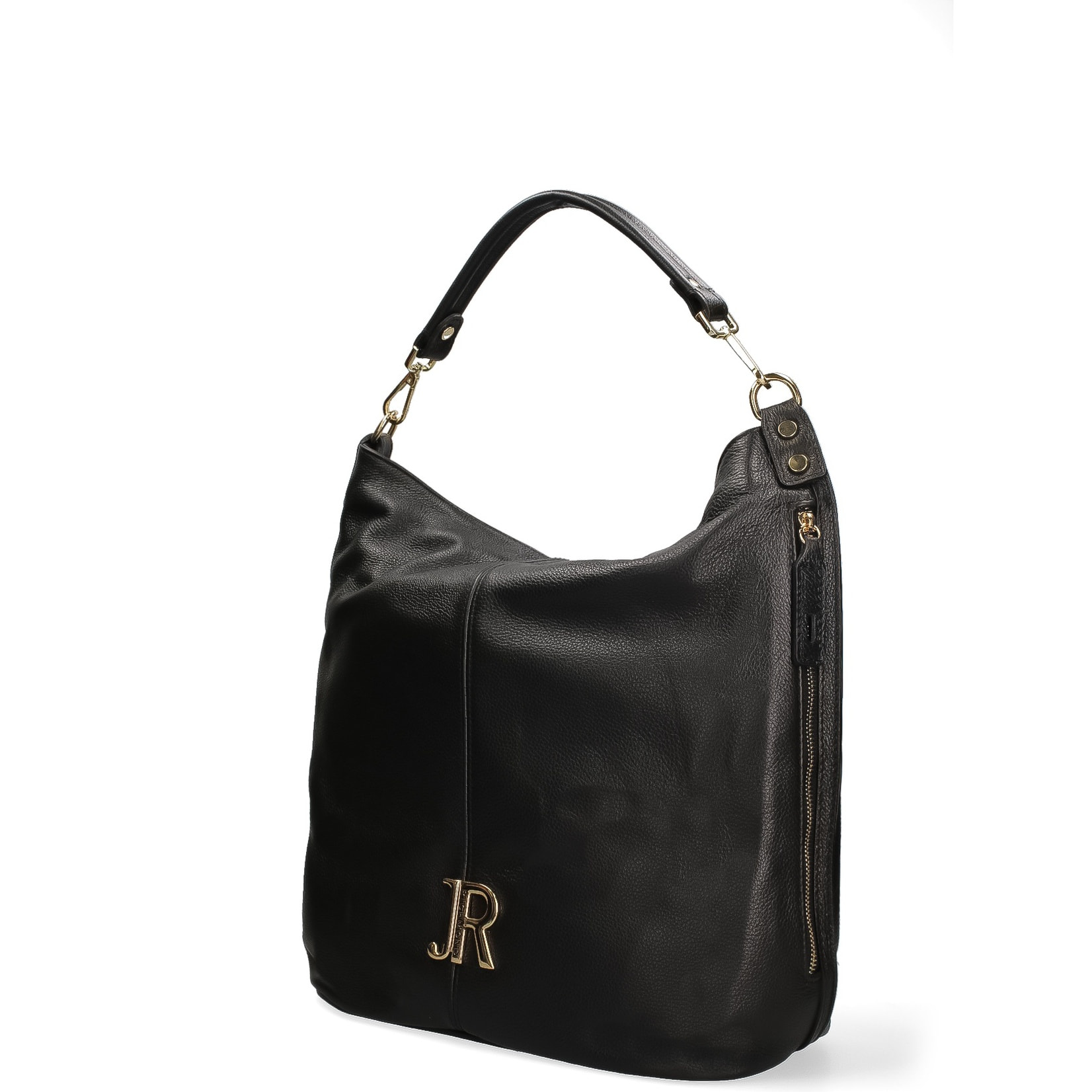 Borsa a spalla da donna Made in Italy - Modello Oriana Plus - 100% pelle - 36.0 x 40.0 x 12.0 cm