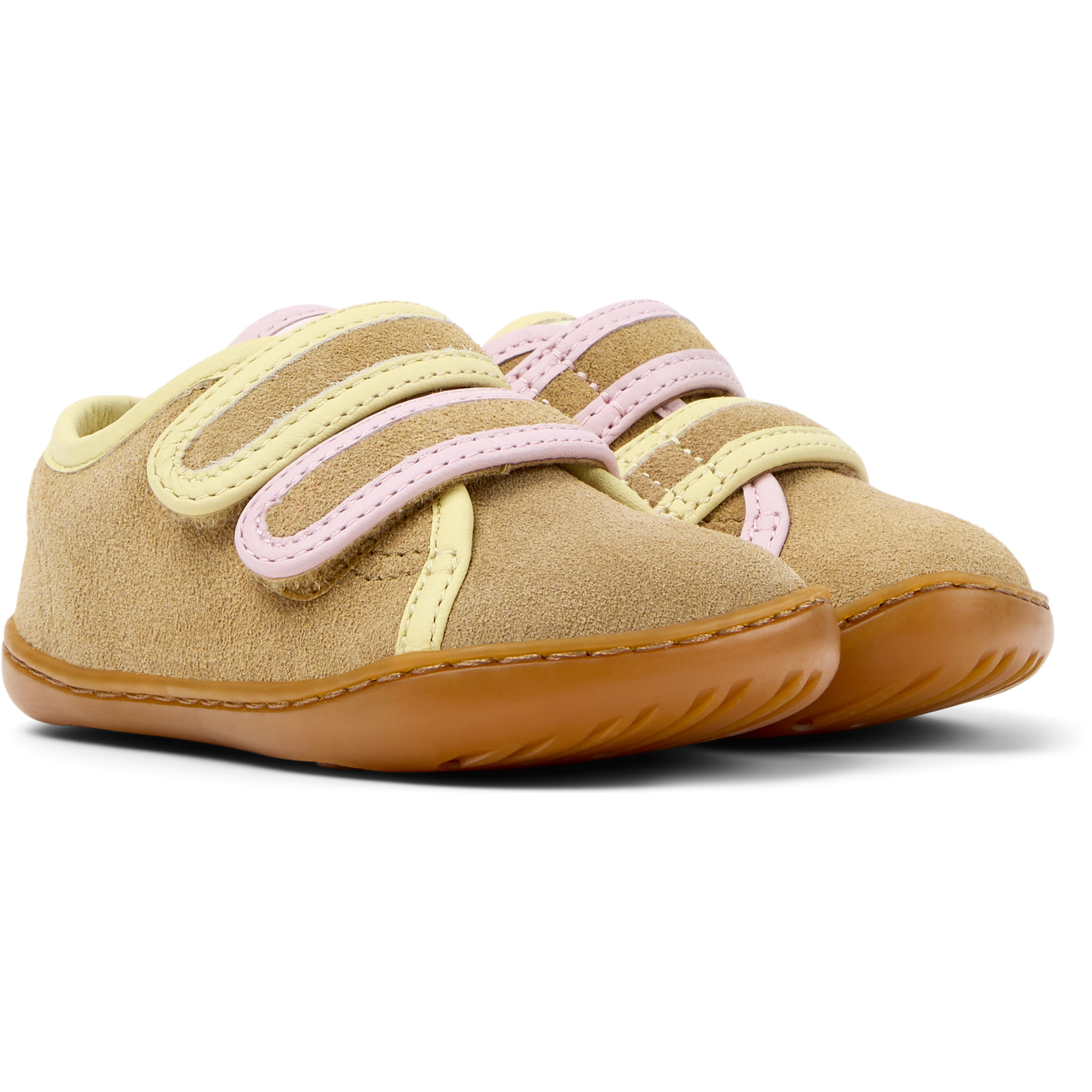 Zapatillas - CAMPER Peu Cami Kids Twins - Marron - Cuero de gamuza