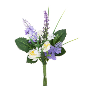 Pick Lavanda/Crocus H 18 Cm - Pezzi 12 - 9X18X4cm - Colore: Viola - Bianchi Dino - Fiori Artificiali