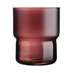 Set di 12 bicchieri da acqua 27 cl in vetro colorato Moka Delice - Luminarc