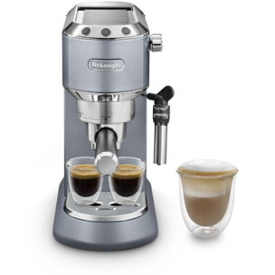 Machine à expresso DELONGHI Dedica Arte EC785.AE bleu + kit barista