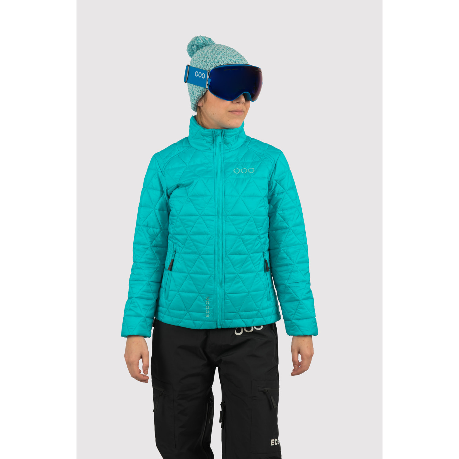 Chaqueta ECO Active Insulated Jacket dela marca ECOON - Turquesa