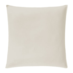 Taie d'oreiller unie en lin lavé, Made in France, NOUVELLE VAGUE , Beige naturel