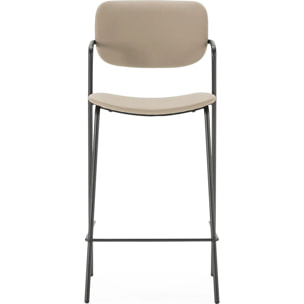 Lot de 2 tabourets en simili - SKANDI