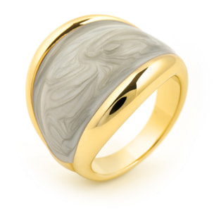 Anillo Sul acabado oro amarillo 18k