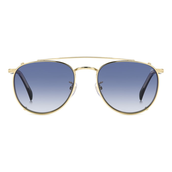 Gafas de Sol David Beckham DB 1144/CS RHL Polarizadas de Metal Hombre 52 mm