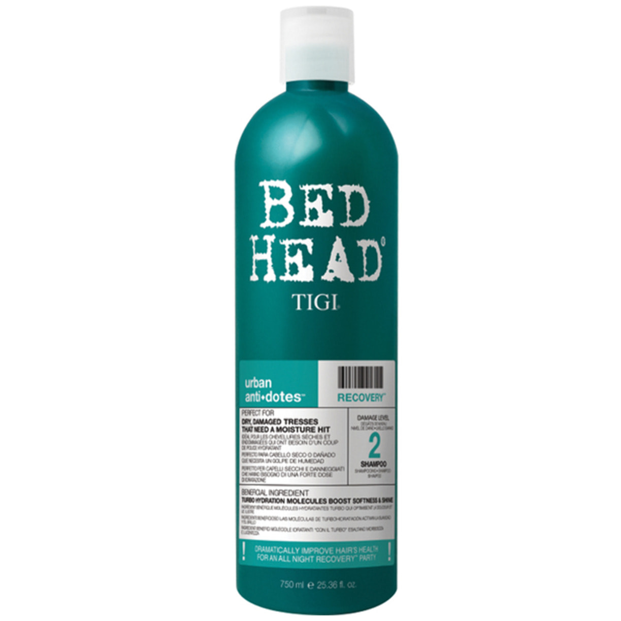 TIGI Bed Head Recovery Shampoo 750ml