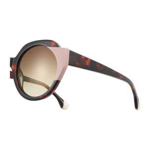 Gafas de sol OCEAN SIMGAPUR - Rosa transparente / Gris
