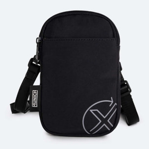 RECYCLED X CROSSBODY SMALL BLACK