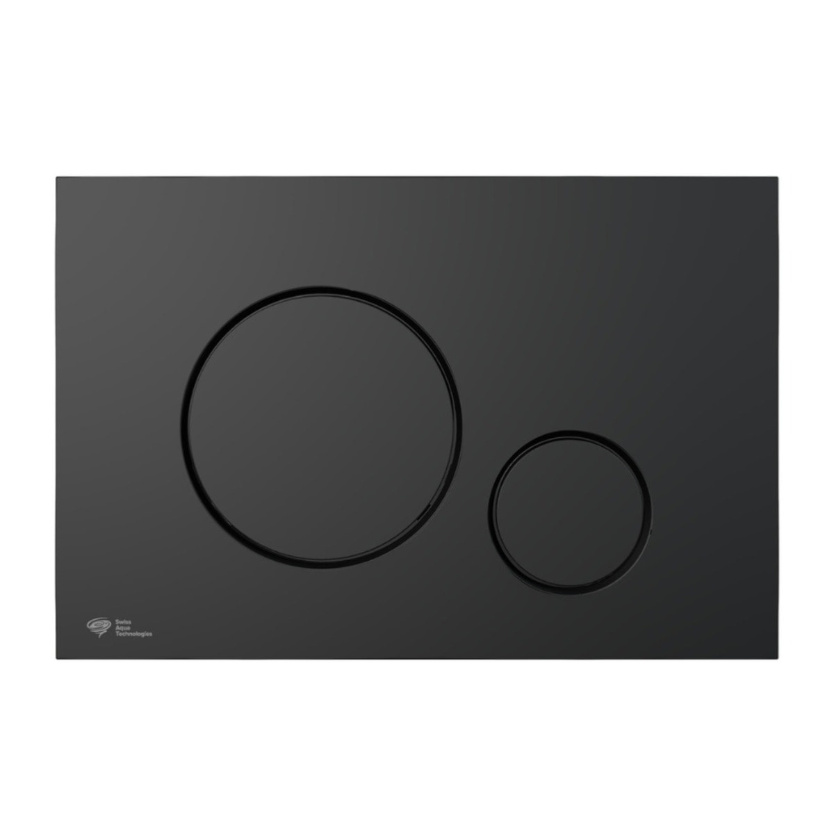 Pack WC bâti-support autoportant + WC suspendu sans bride avec abattant SoftClose + plaque noir mat (STROGAWR03-U)