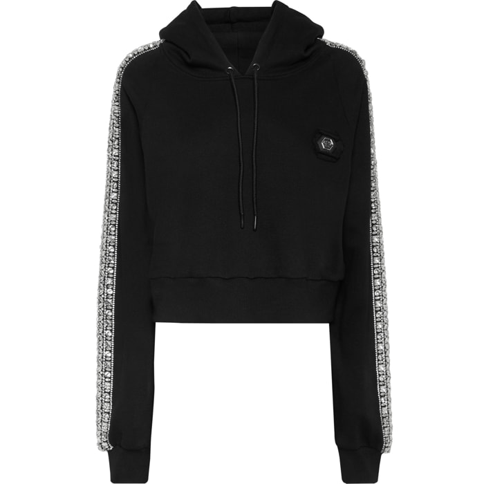 PHILIPP PLEIN Sudadera con capucha CRYSTAL