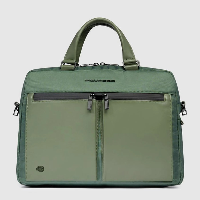 Piquadro Borsa porta pc 14 in tessuto riciclato