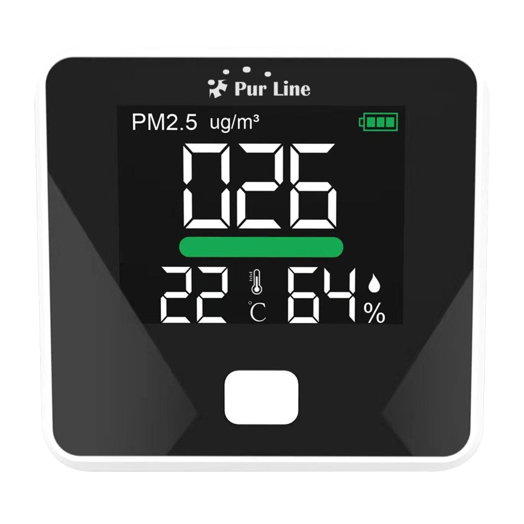 Moniteur de la qualité de l'air avec capteur PM2.5 et 3 fonctions