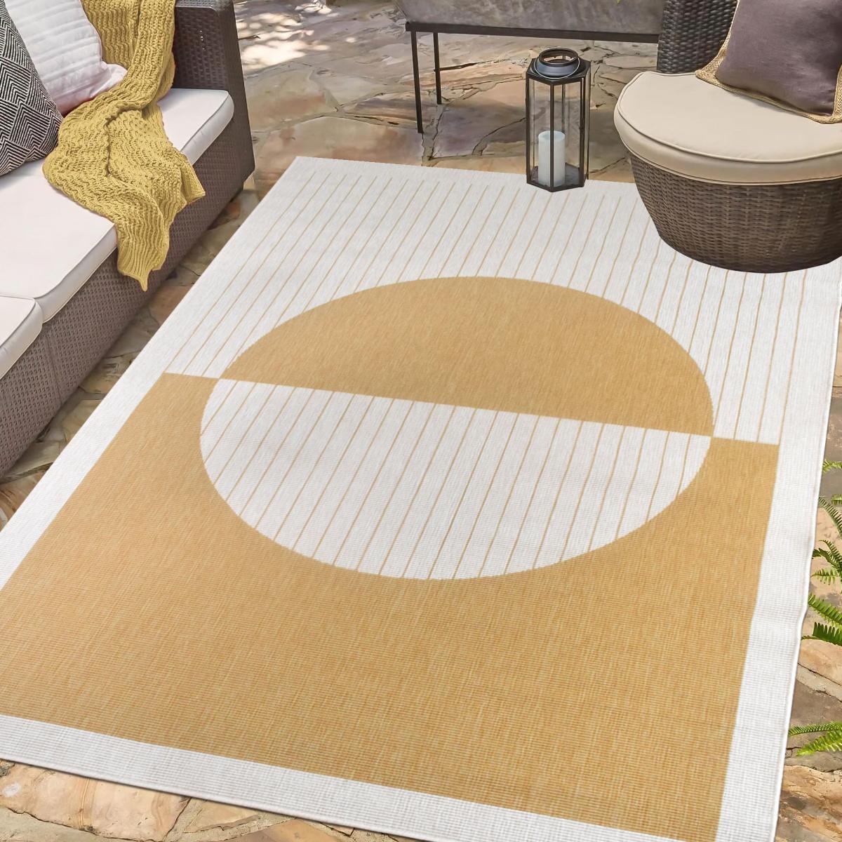 Tapis extérieur, kilim reversible EX1 MONE