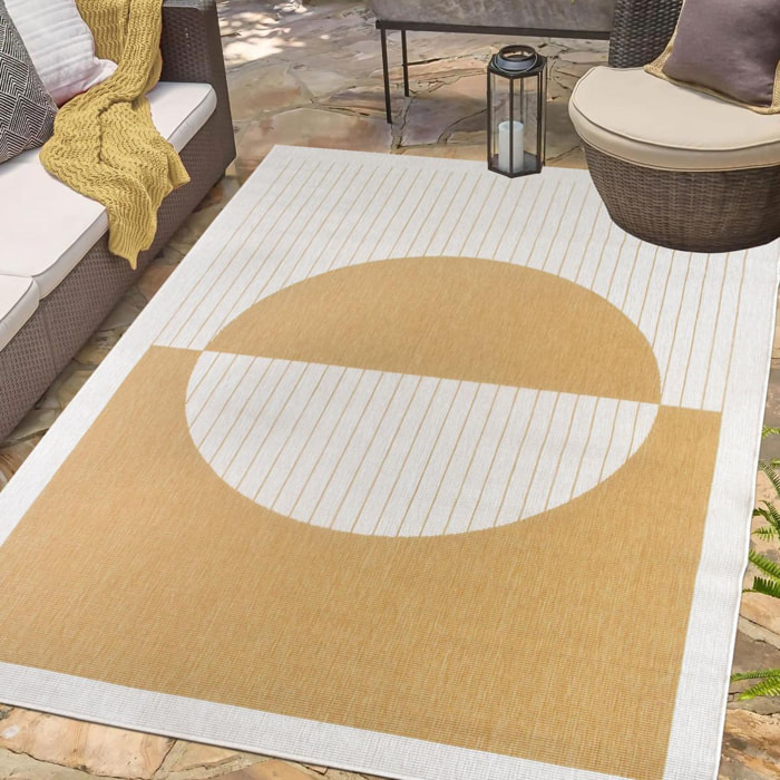 Tapis extérieur, kilim reversible EX1 MONE