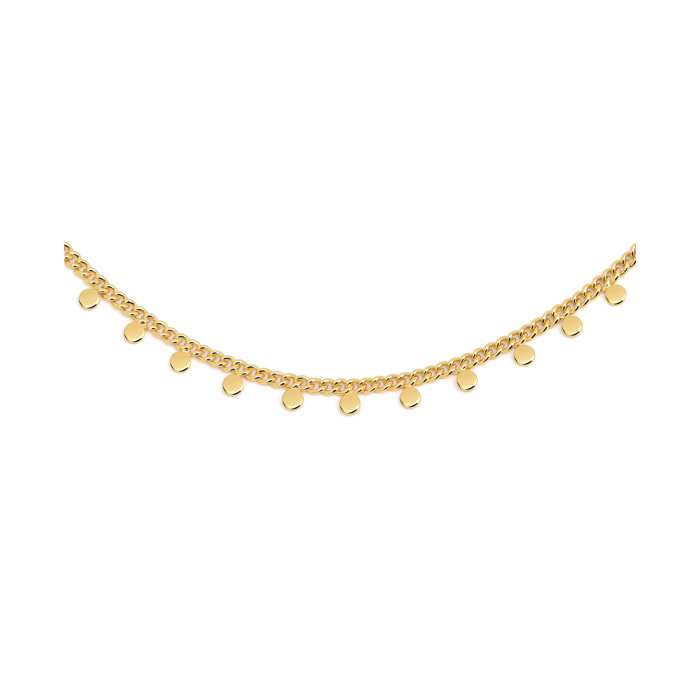 Collar Folklore Baño Oro