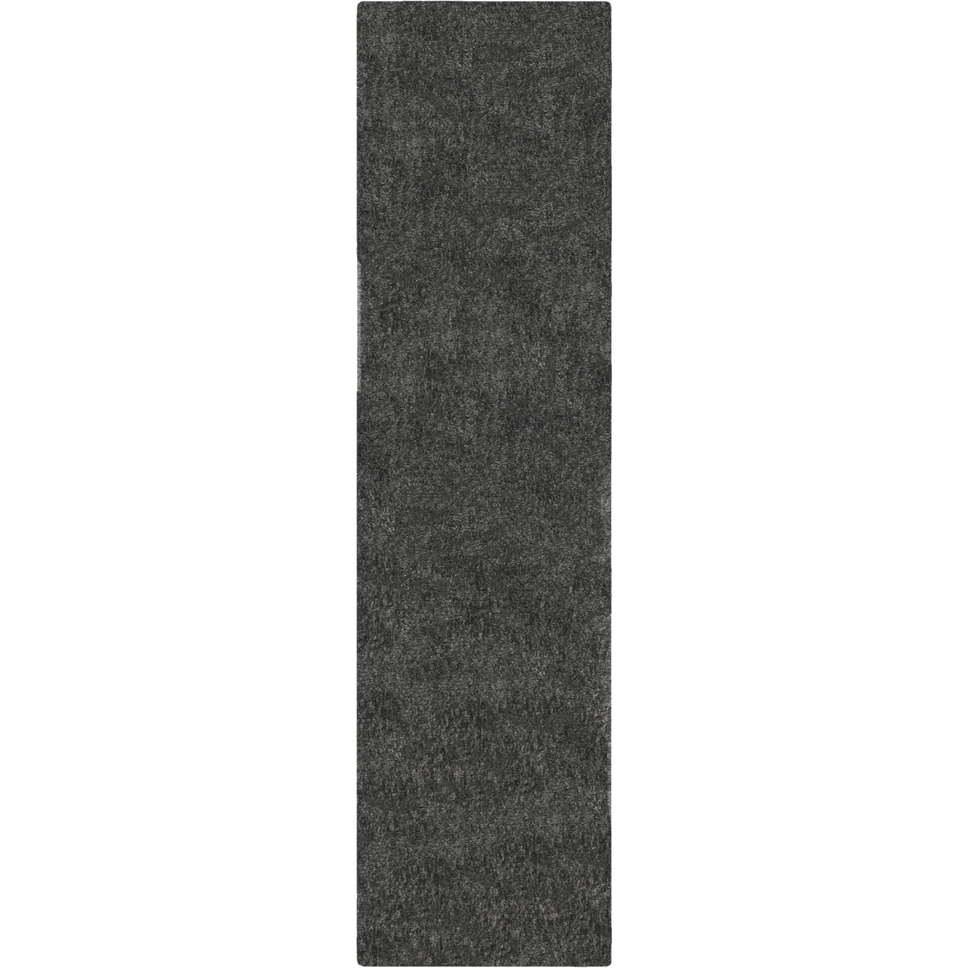 Tapis de couloir SHAGGY Gris fonce