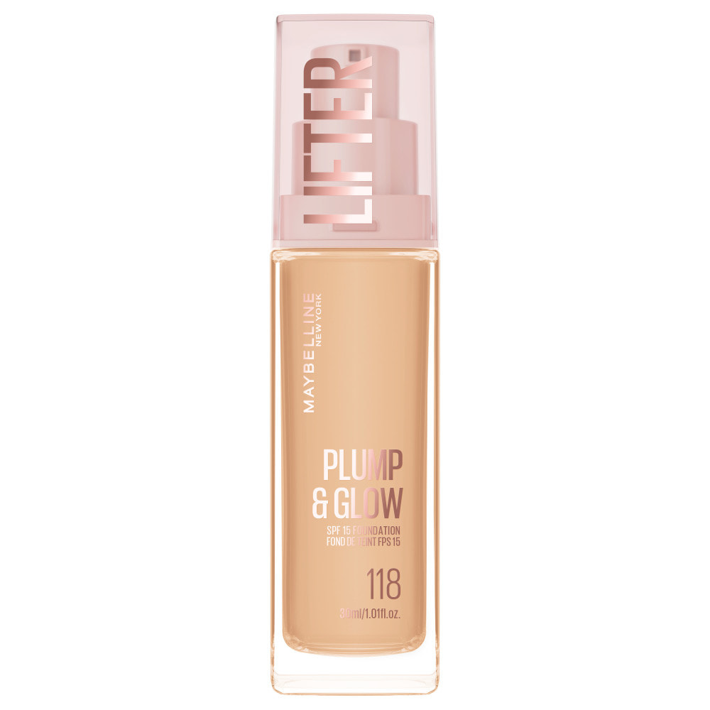 Maybelline New York Lifter Plump & Glow Foundation 118 30 ml